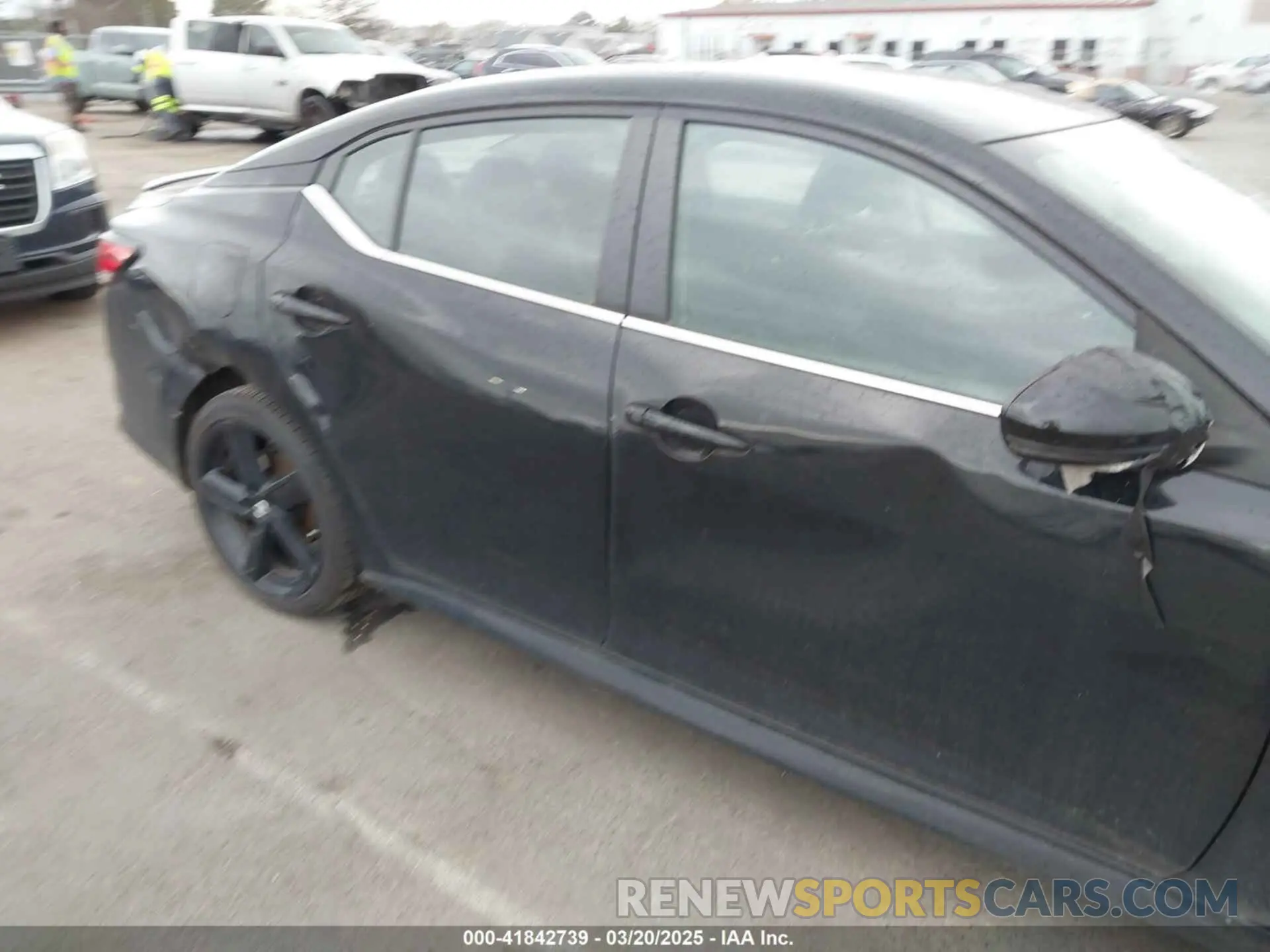 13 fotografías del automóvil dañado 3N1AB8DV1NY231461 NISSAN SENTRA 2022