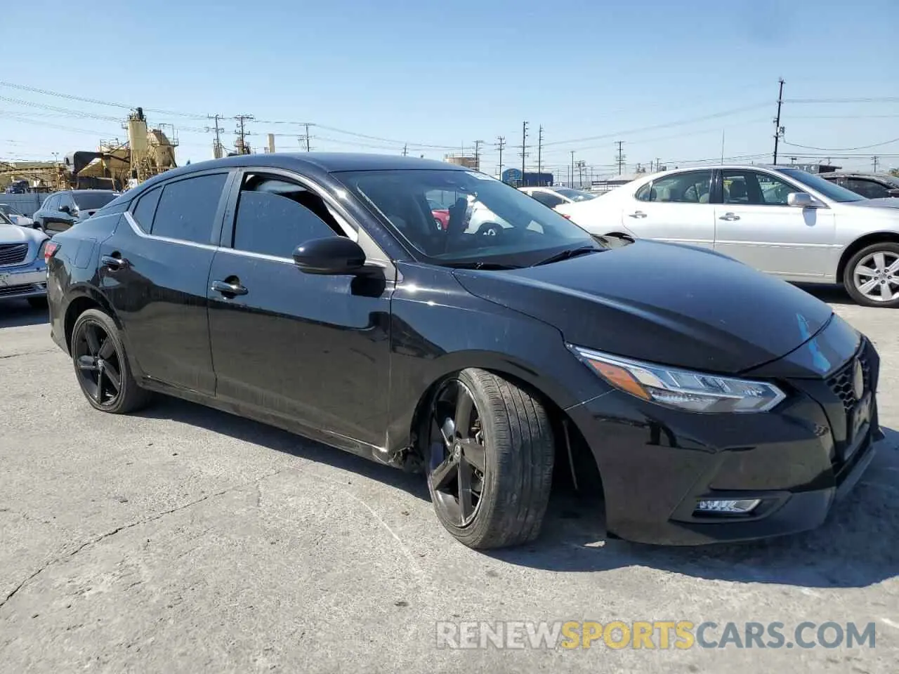 4 fotografías del automóvil dañado 3N1AB8DV1NY295967 NISSAN SENTRA 2022