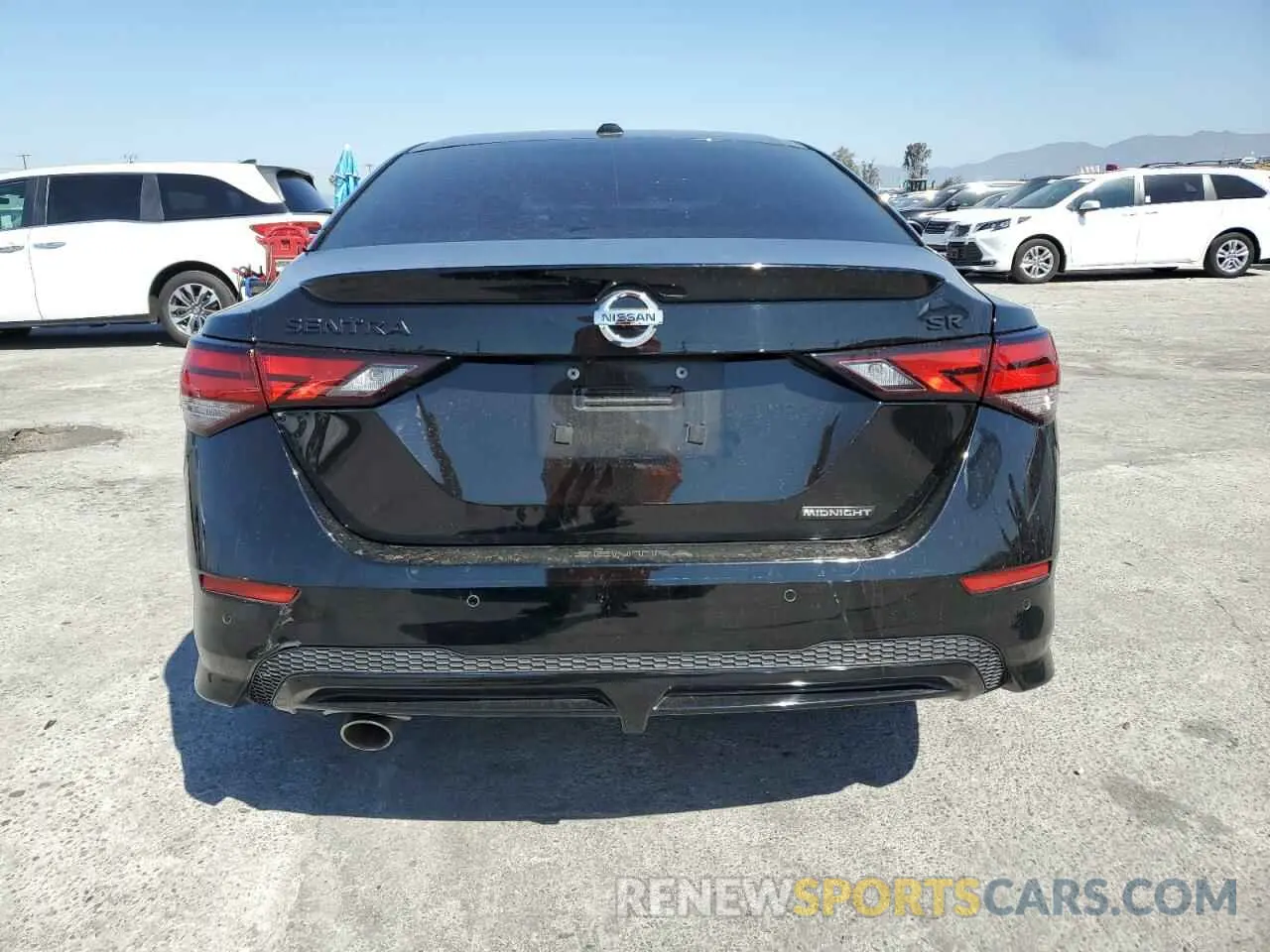6 fotografías del automóvil dañado 3N1AB8DV1NY295967 NISSAN SENTRA 2022