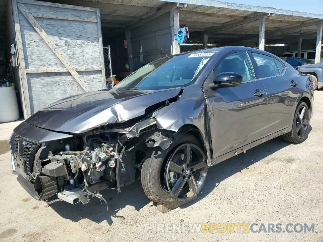 1 fotografías del automóvil dañado 3N1AB8DV1NY298125 NISSAN SENTRA 2022