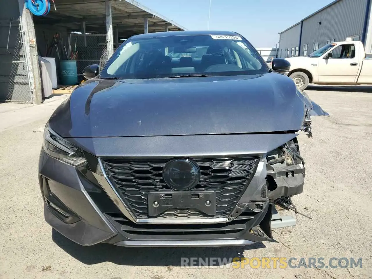5 fotografías del automóvil dañado 3N1AB8DV1NY298125 NISSAN SENTRA 2022