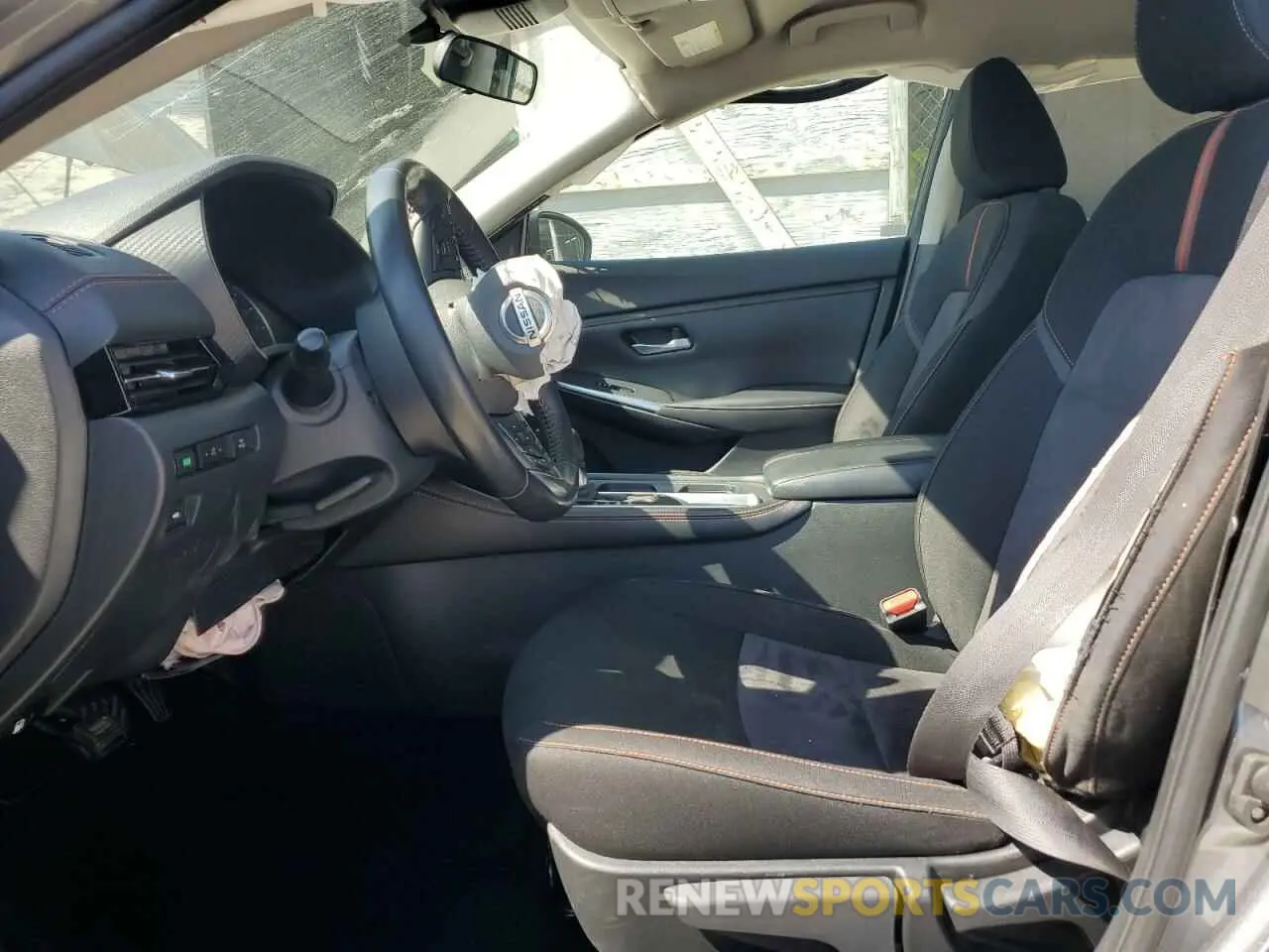 7 fotografías del automóvil dañado 3N1AB8DV1NY298125 NISSAN SENTRA 2022