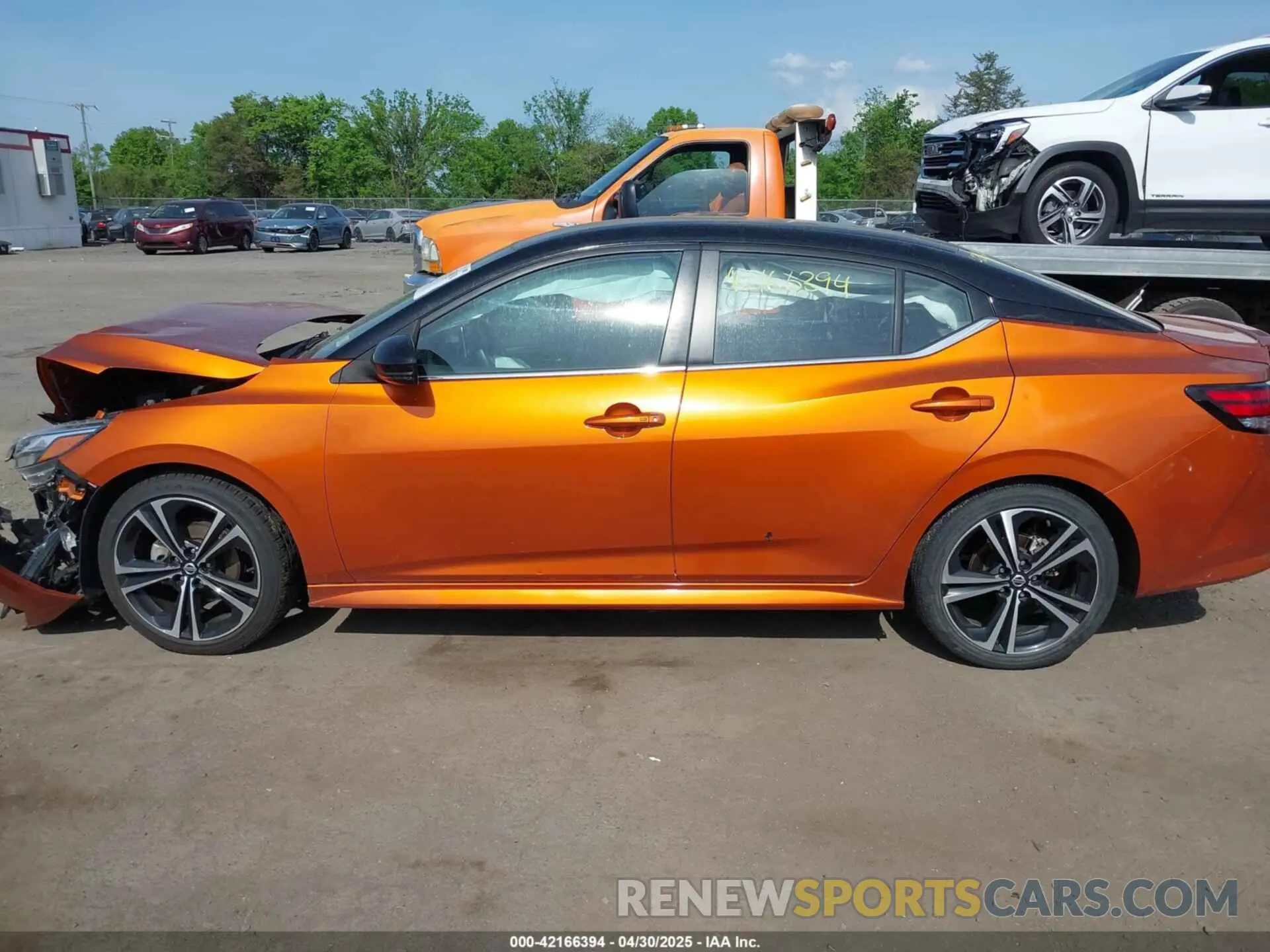 14 fotografías del automóvil dañado 3N1AB8DV1NY299761 NISSAN SENTRA 2022