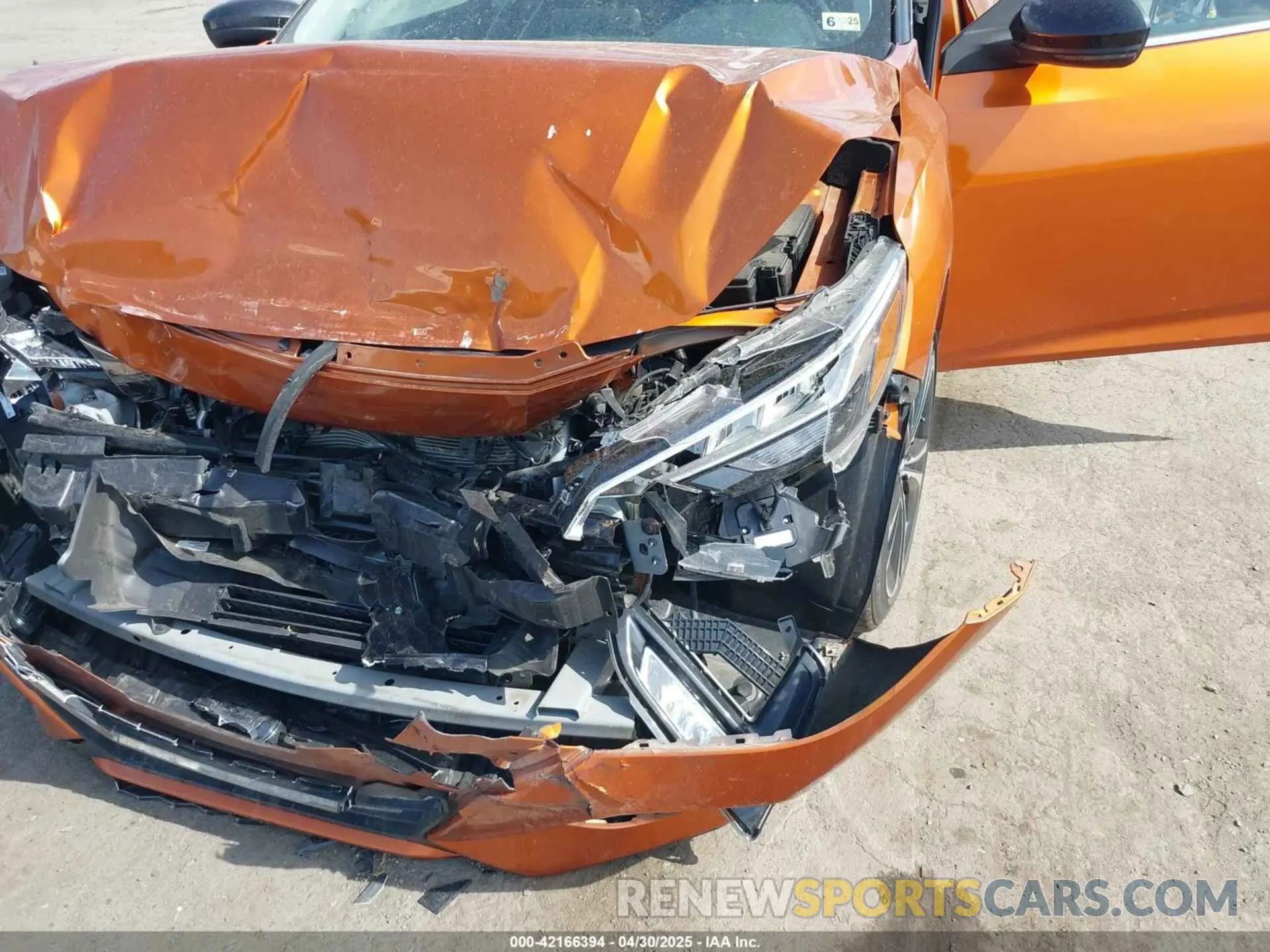 6 fotografías del automóvil dañado 3N1AB8DV1NY299761 NISSAN SENTRA 2022