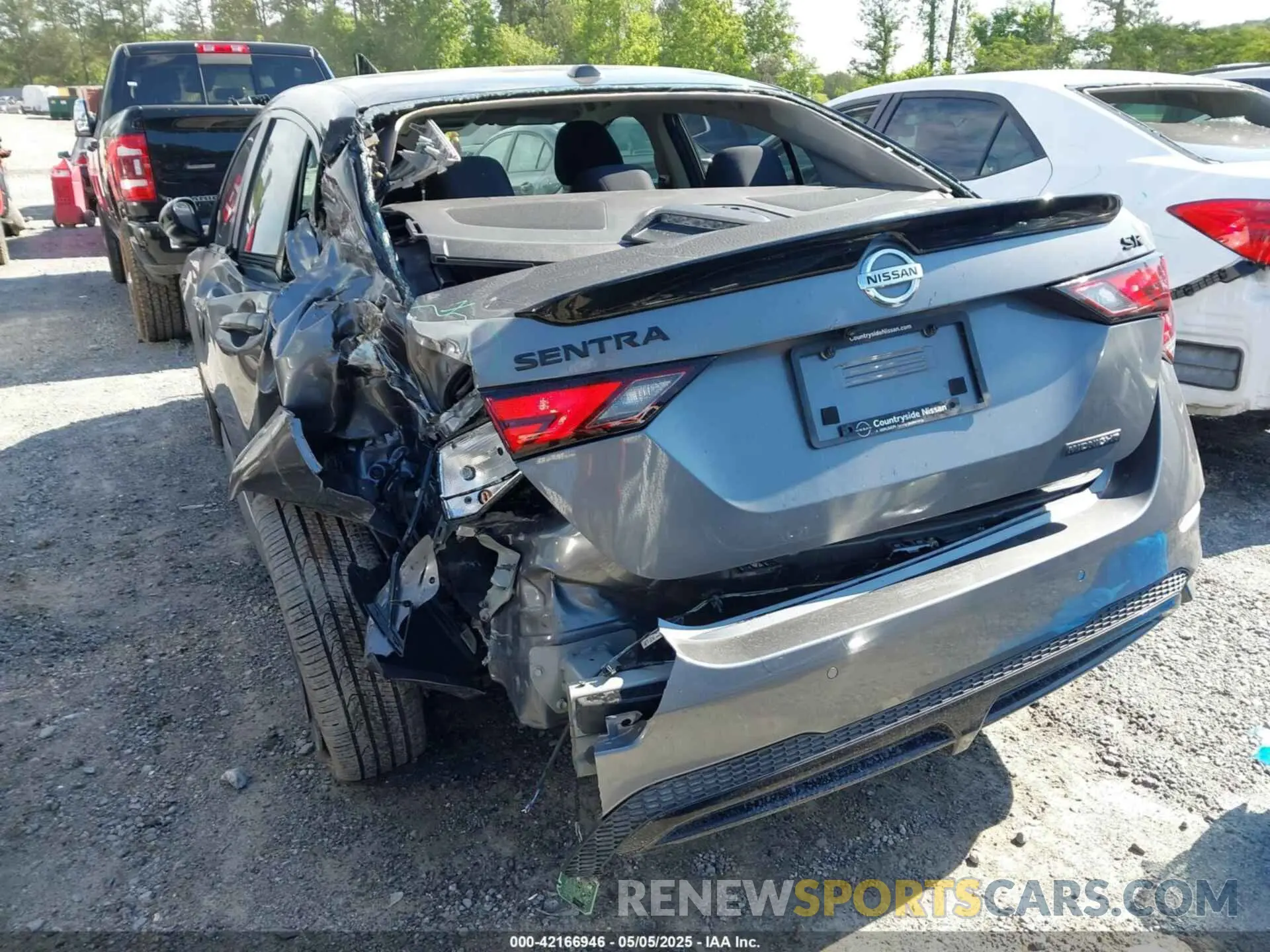 19 fotografías del automóvil dañado 3N1AB8DV1NY313514 NISSAN SENTRA 2022