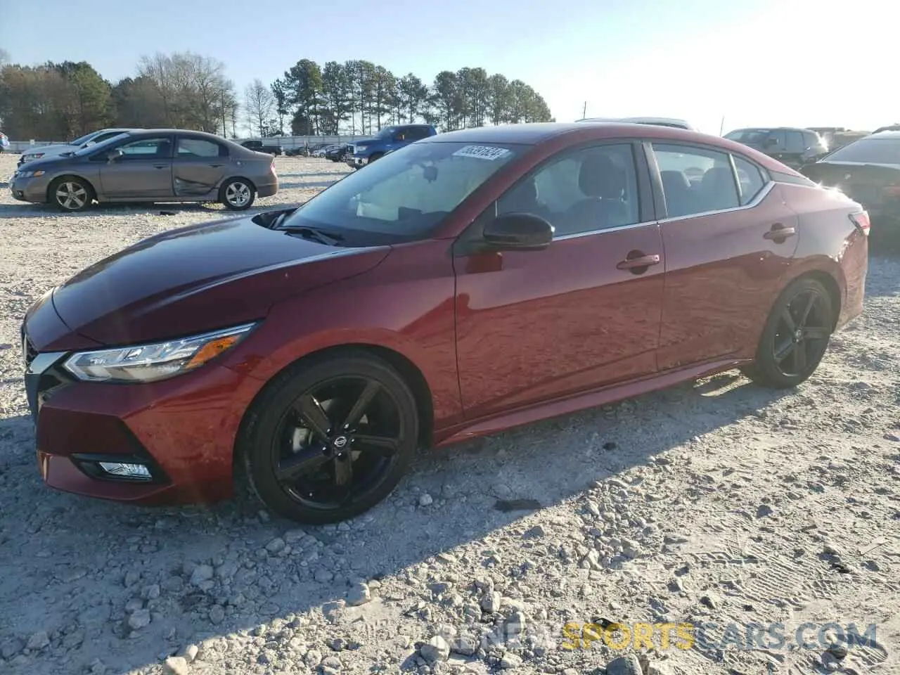 1 fotografías del automóvil dañado 3N1AB8DV1NY315733 NISSAN SENTRA 2022