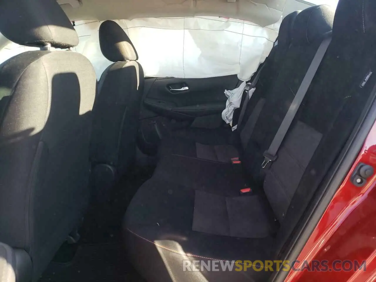 10 fotografías del automóvil dañado 3N1AB8DV1NY315733 NISSAN SENTRA 2022