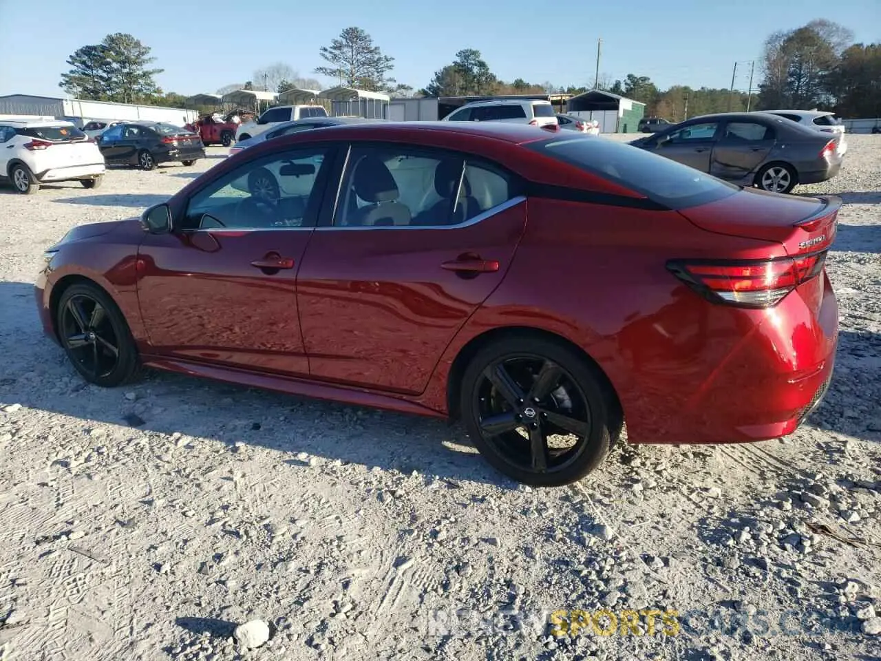 2 fotografías del automóvil dañado 3N1AB8DV1NY315733 NISSAN SENTRA 2022