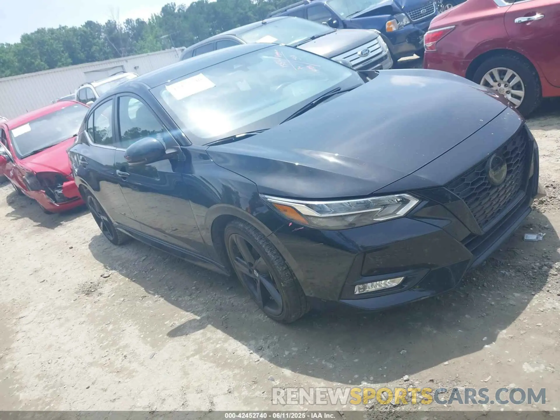 1 fotografías del automóvil dañado 3N1AB8DV1NY316574 NISSAN SENTRA 2022