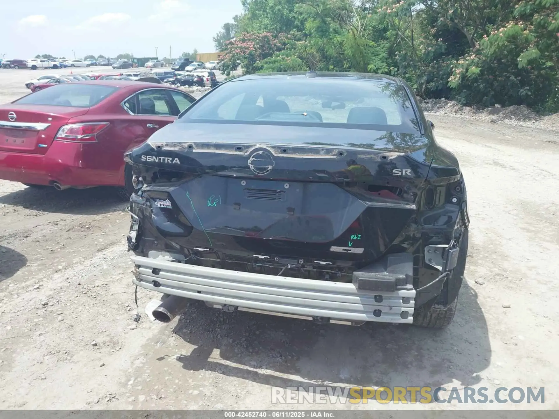 16 fotografías del automóvil dañado 3N1AB8DV1NY316574 NISSAN SENTRA 2022