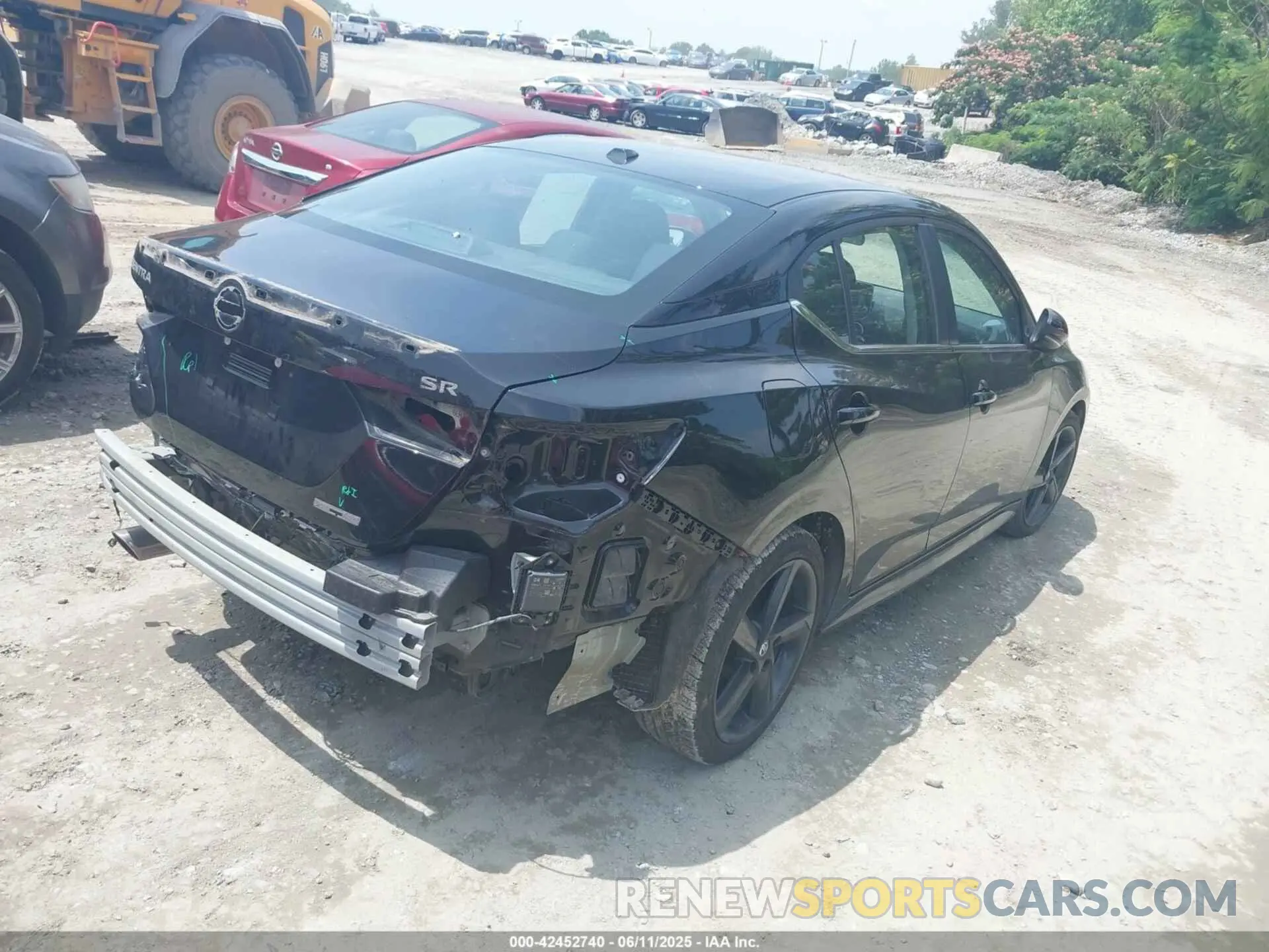 4 fotografías del automóvil dañado 3N1AB8DV1NY316574 NISSAN SENTRA 2022