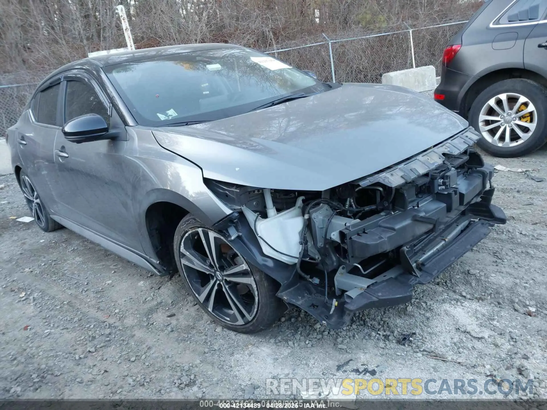 1 fotografías del automóvil dañado 3N1AB8DV2NY224583 NISSAN SENTRA 2022