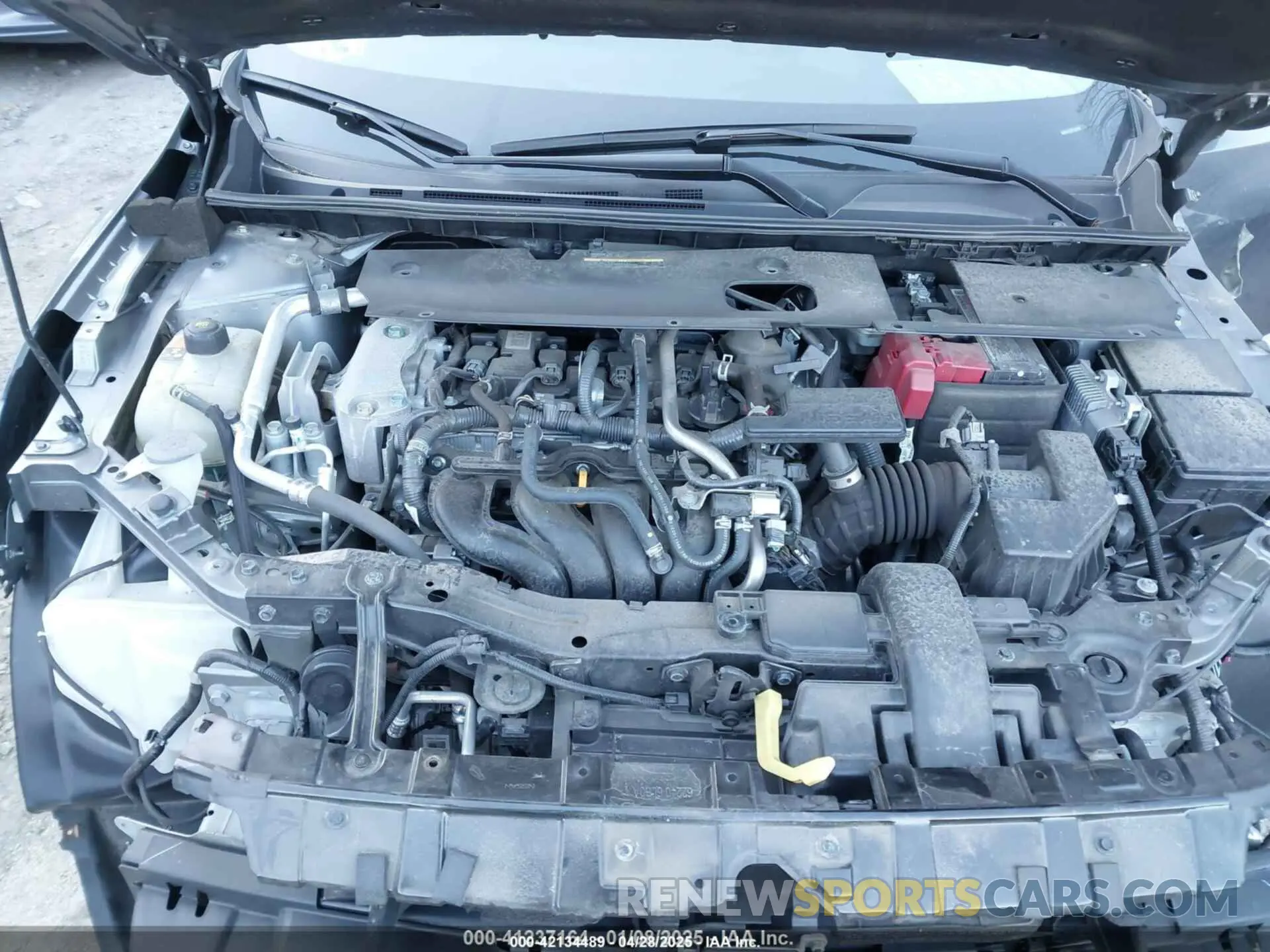 10 fotografías del automóvil dañado 3N1AB8DV2NY224583 NISSAN SENTRA 2022