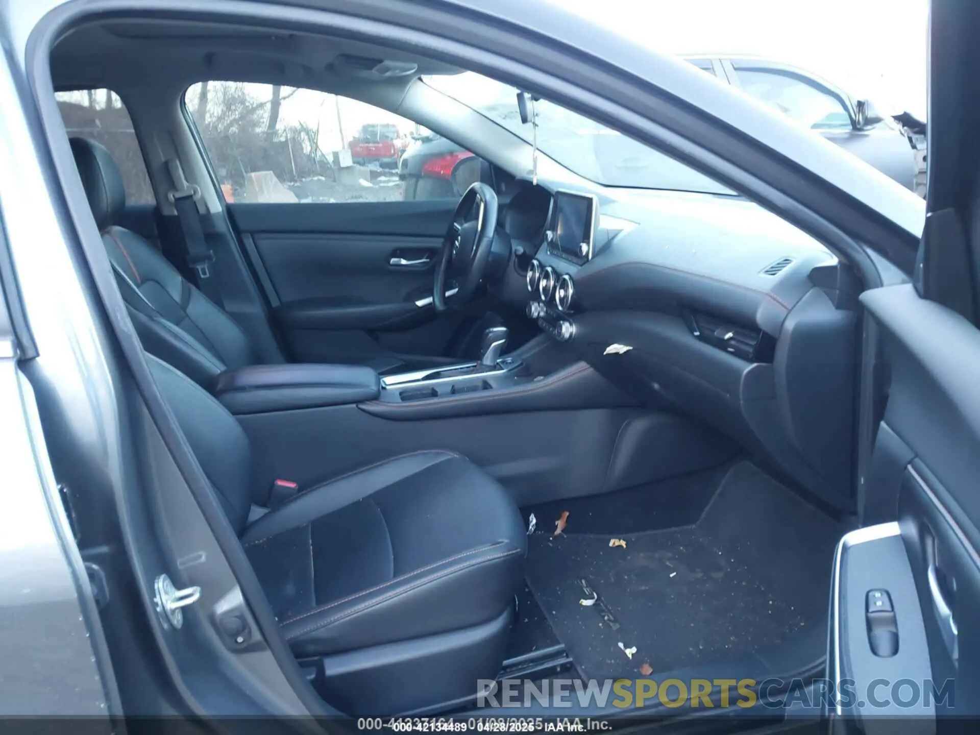 5 fotografías del automóvil dañado 3N1AB8DV2NY224583 NISSAN SENTRA 2022