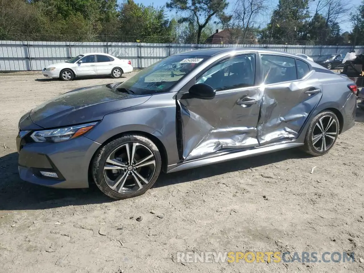 1 fotografías del automóvil dañado 3N1AB8DV2NY242128 NISSAN SENTRA 2022