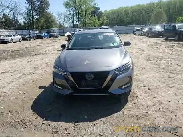 11 fotografías del automóvil dañado 3N1AB8DV2NY242128 NISSAN SENTRA 2022