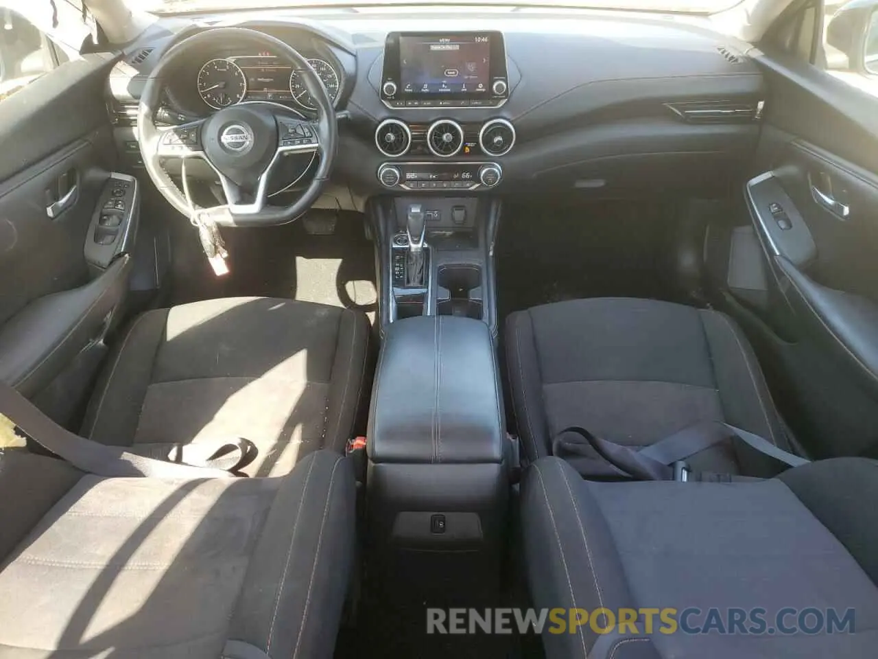 8 fotografías del automóvil dañado 3N1AB8DV2NY242128 NISSAN SENTRA 2022