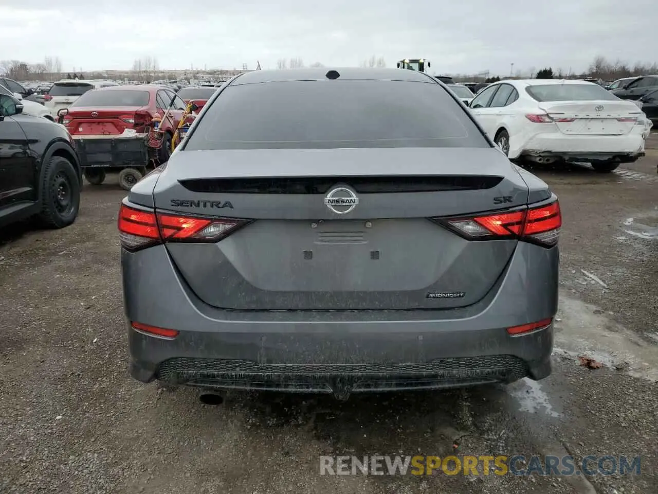 6 fotografías del automóvil dañado 3N1AB8DV2NY277493 NISSAN SENTRA 2022