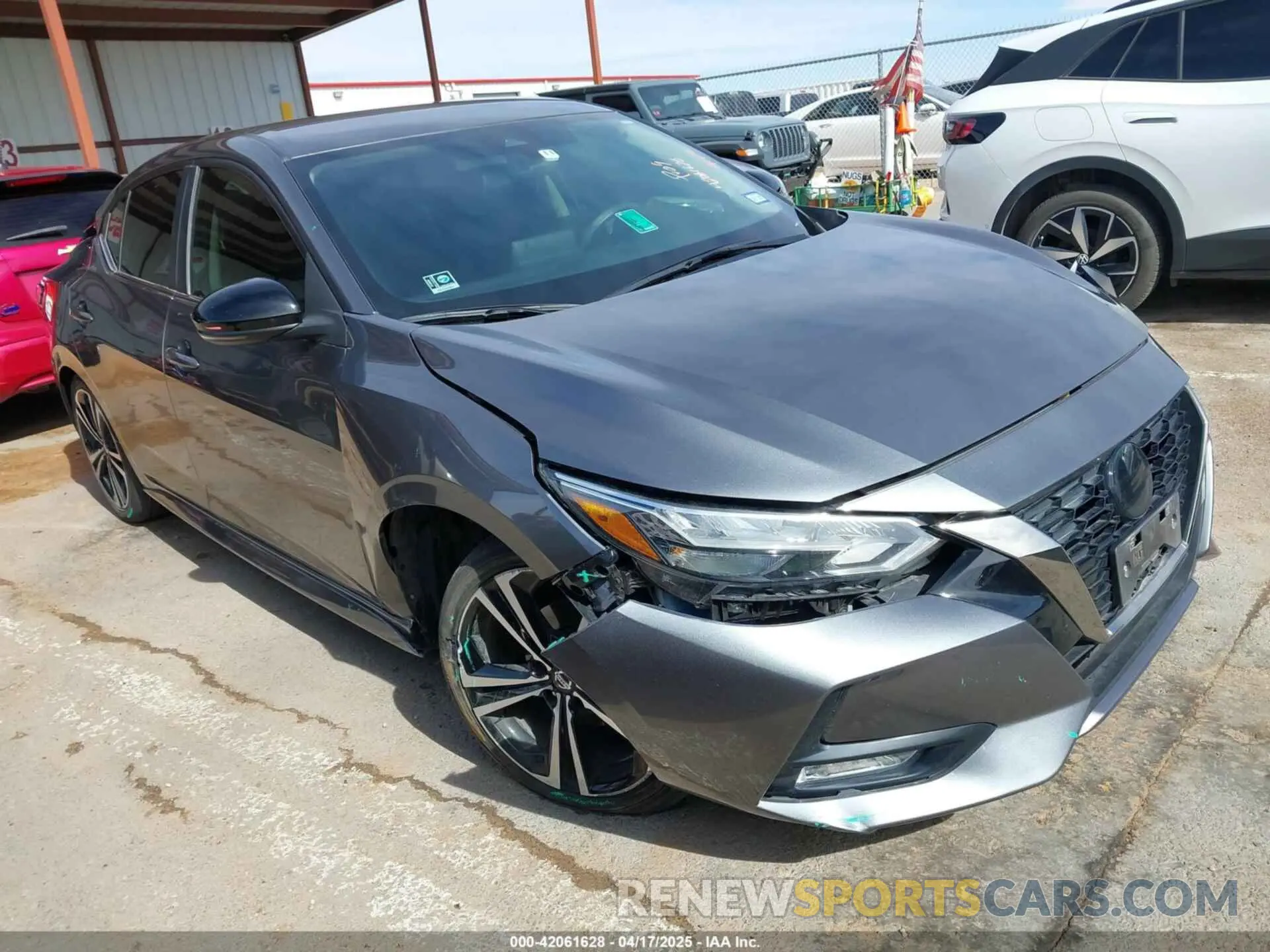 1 fotografías del automóvil dañado 3N1AB8DV2NY288168 NISSAN SENTRA 2022