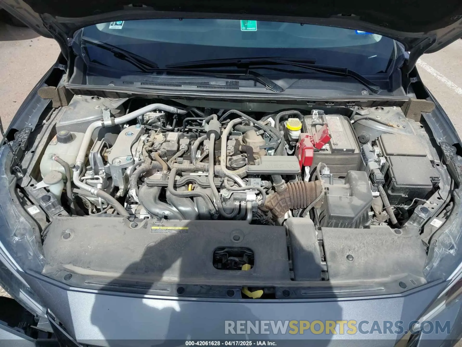 10 fotografías del automóvil dañado 3N1AB8DV2NY288168 NISSAN SENTRA 2022