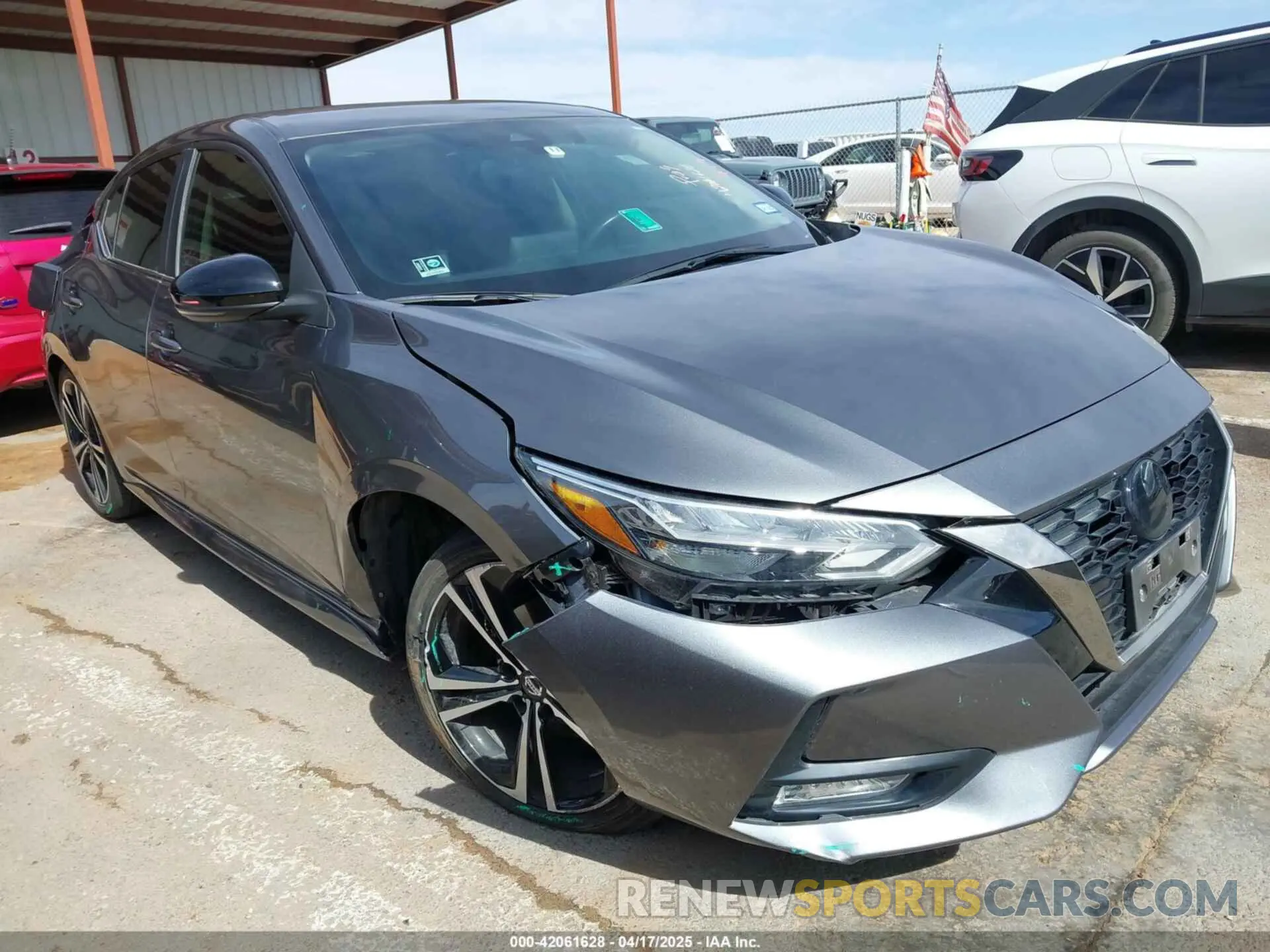 6 fotografías del automóvil dañado 3N1AB8DV2NY288168 NISSAN SENTRA 2022