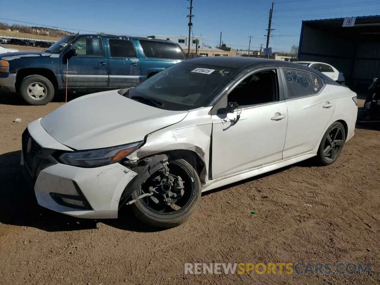 1 fotografías del automóvil dañado 3N1AB8DV2NY299557 NISSAN SENTRA 2022