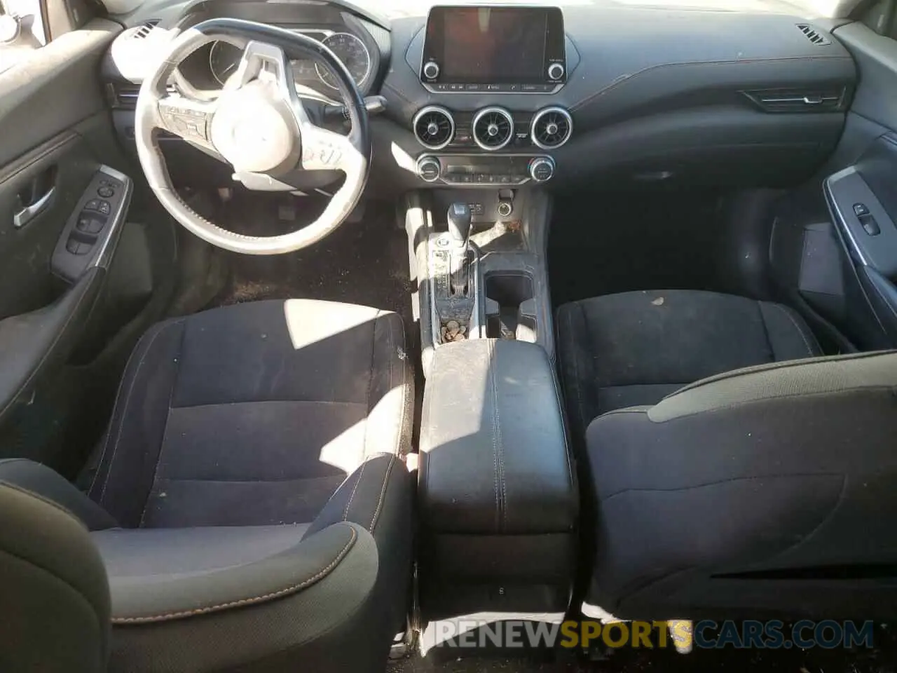 8 fotografías del automóvil dañado 3N1AB8DV2NY299557 NISSAN SENTRA 2022