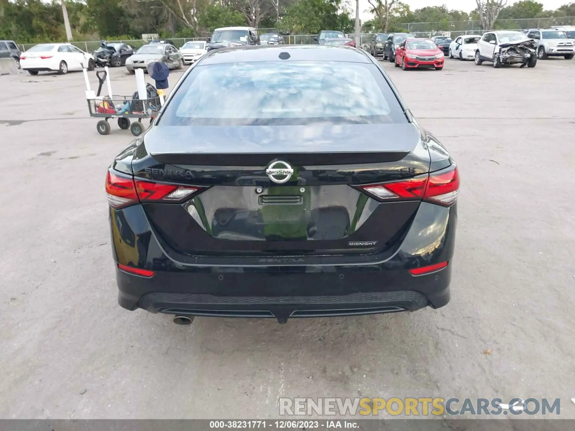 16 fotografías del automóvil dañado 3N1AB8DV2NY301744 NISSAN SENTRA 2022