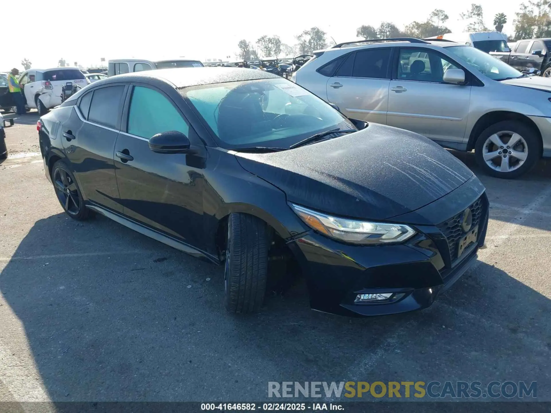 1 fotografías del automóvil dañado 3N1AB8DV3NY219599 NISSAN SENTRA 2022