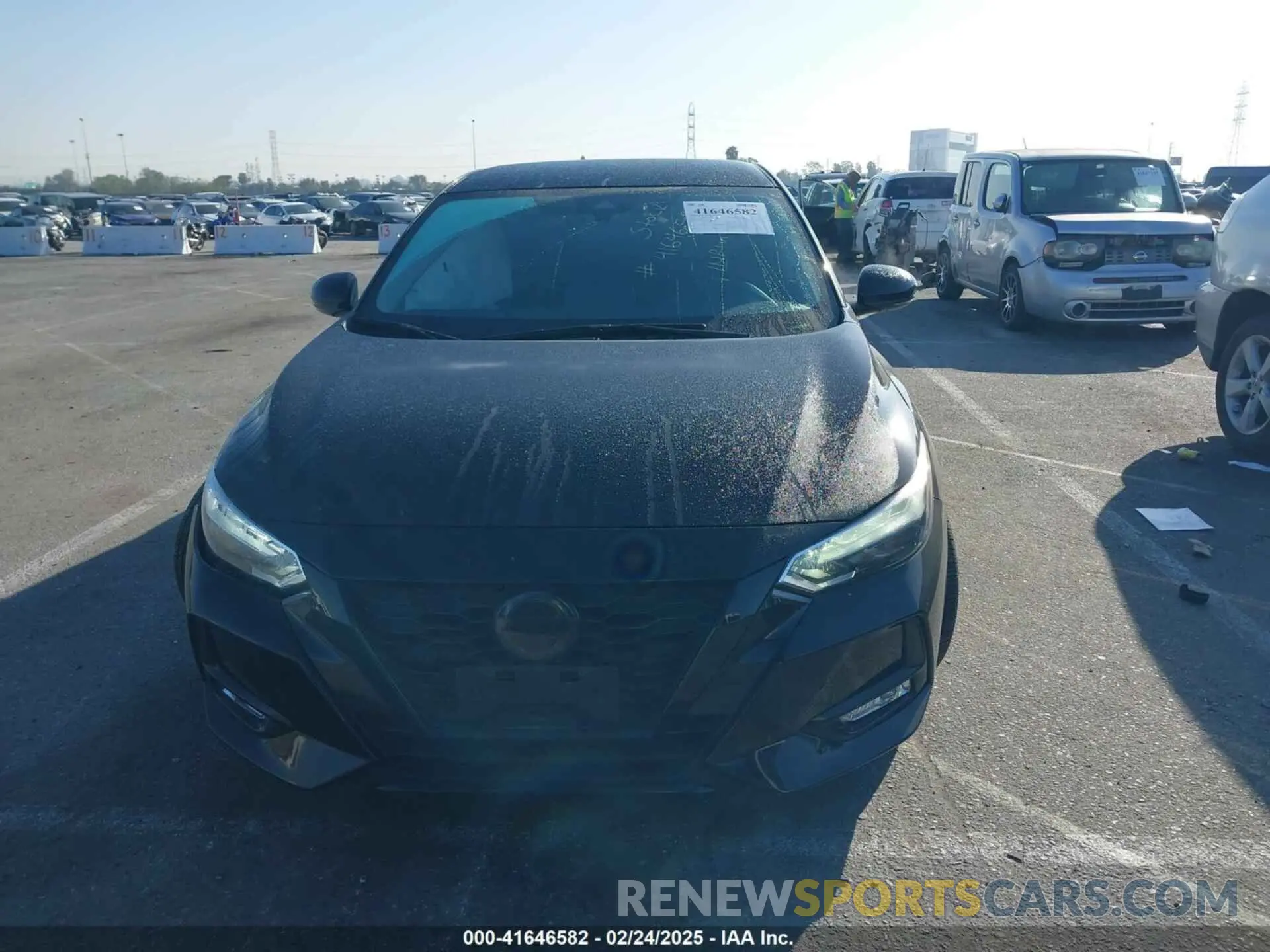 12 fotografías del automóvil dañado 3N1AB8DV3NY219599 NISSAN SENTRA 2022