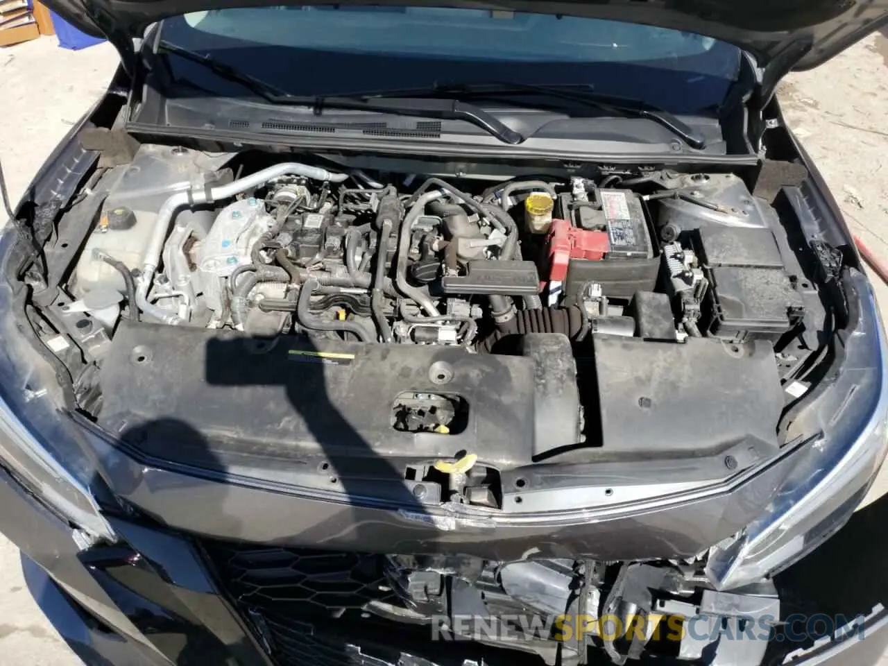 11 fotografías del automóvil dañado 3N1AB8DV3NY253204 NISSAN SENTRA 2022
