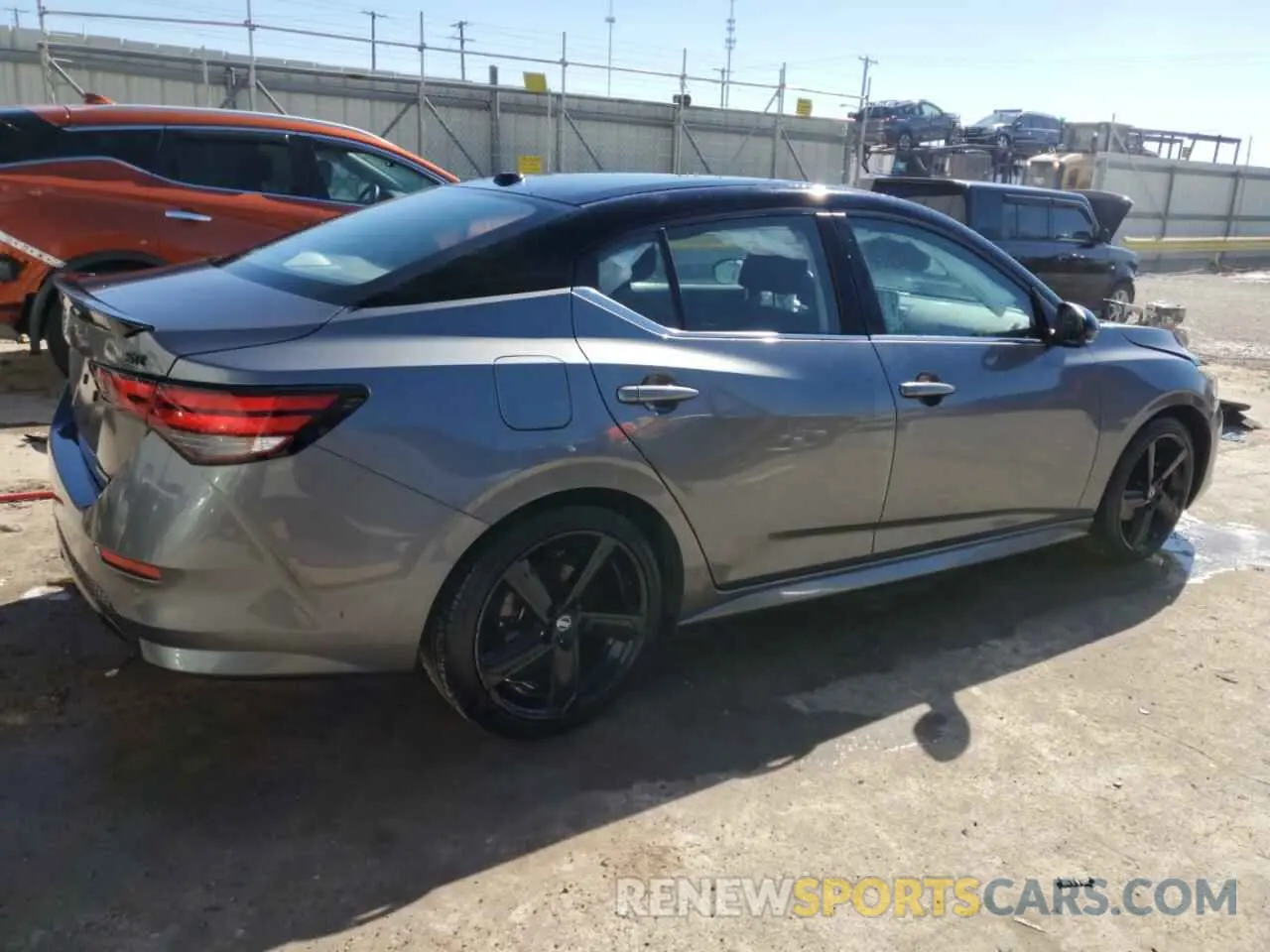 3 fotografías del automóvil dañado 3N1AB8DV3NY253204 NISSAN SENTRA 2022
