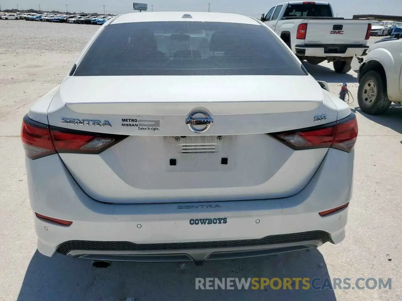 6 fotografías del automóvil dañado 3N1AB8DV3NY255907 NISSAN SENTRA 2022