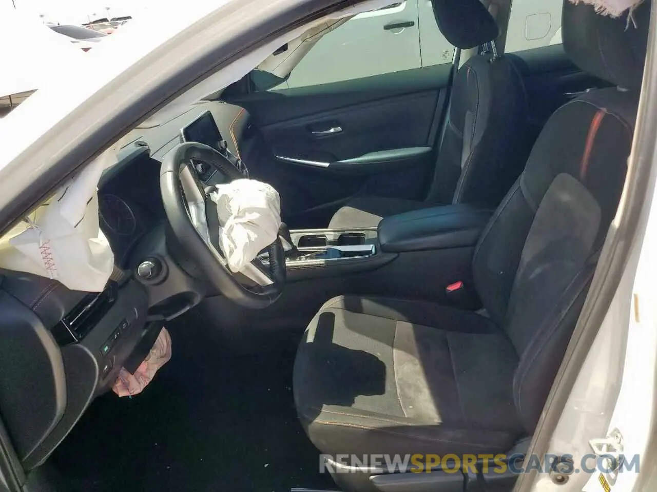 7 fotografías del automóvil dañado 3N1AB8DV3NY255907 NISSAN SENTRA 2022