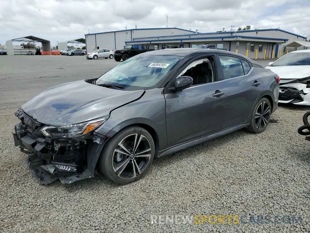1 fotografías del automóvil dañado 3N1AB8DV3NY287532 NISSAN SENTRA 2022