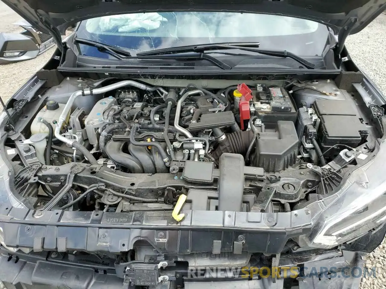 11 fotografías del automóvil dañado 3N1AB8DV3NY287532 NISSAN SENTRA 2022
