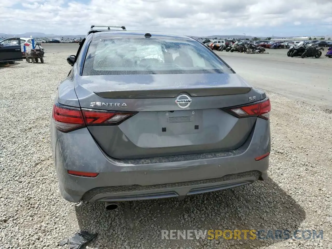 6 fotografías del automóvil dañado 3N1AB8DV3NY287532 NISSAN SENTRA 2022