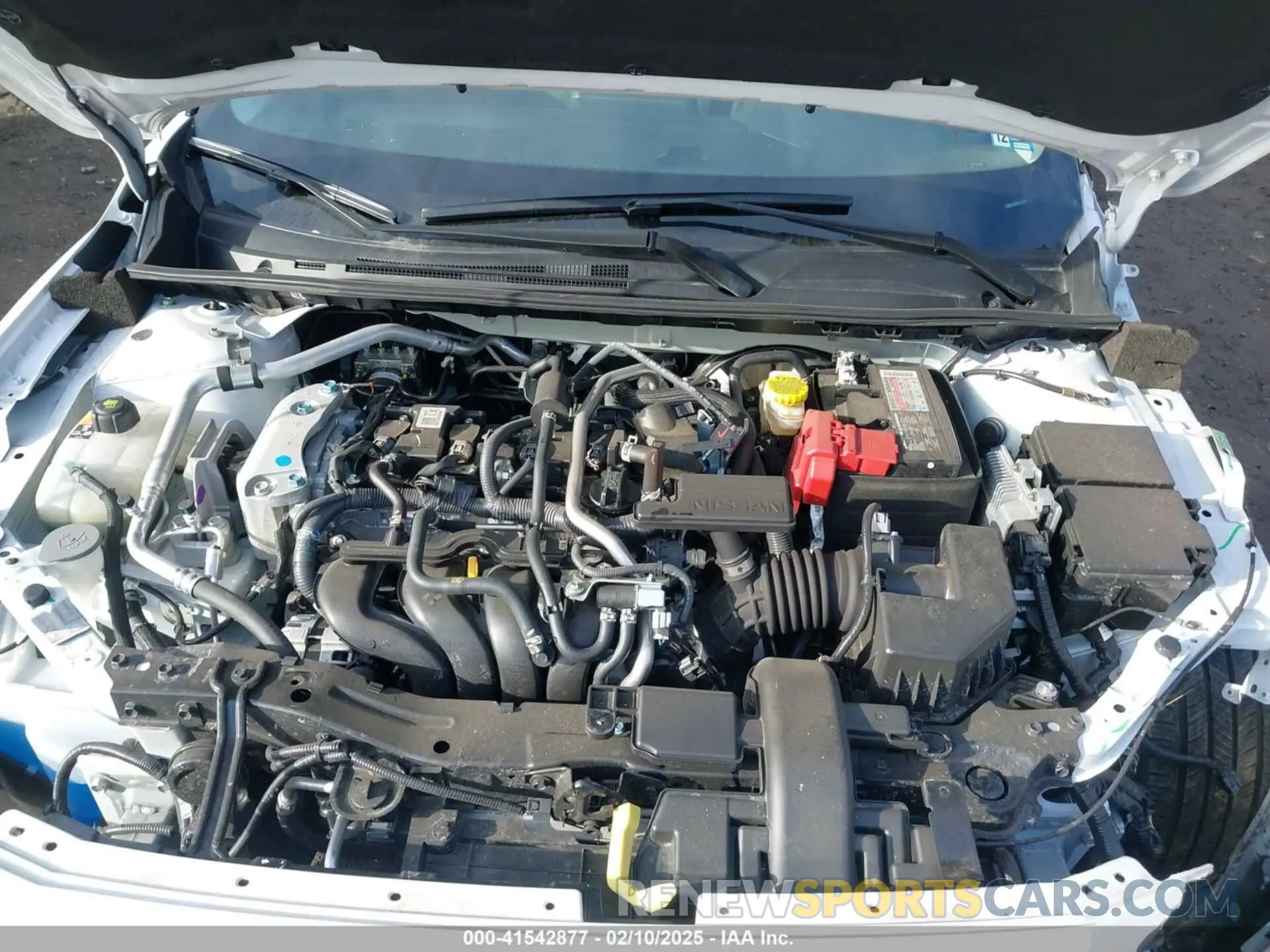 10 fotografías del automóvil dañado 3N1AB8DV3NY312770 NISSAN SENTRA 2022