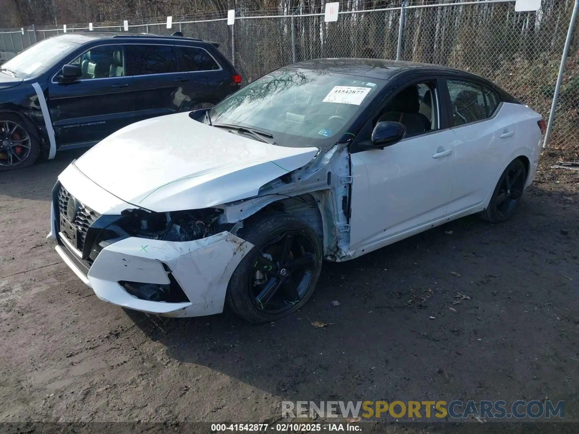2 fotografías del automóvil dañado 3N1AB8DV3NY312770 NISSAN SENTRA 2022