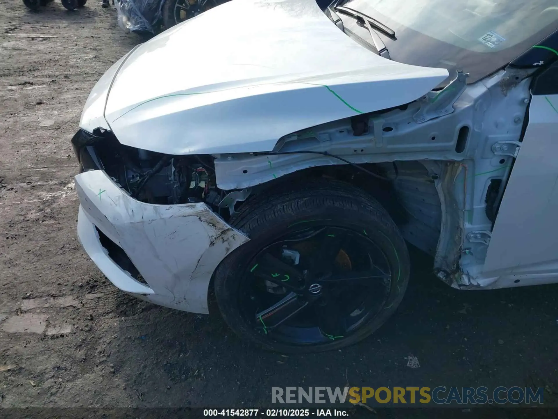 6 fotografías del automóvil dañado 3N1AB8DV3NY312770 NISSAN SENTRA 2022