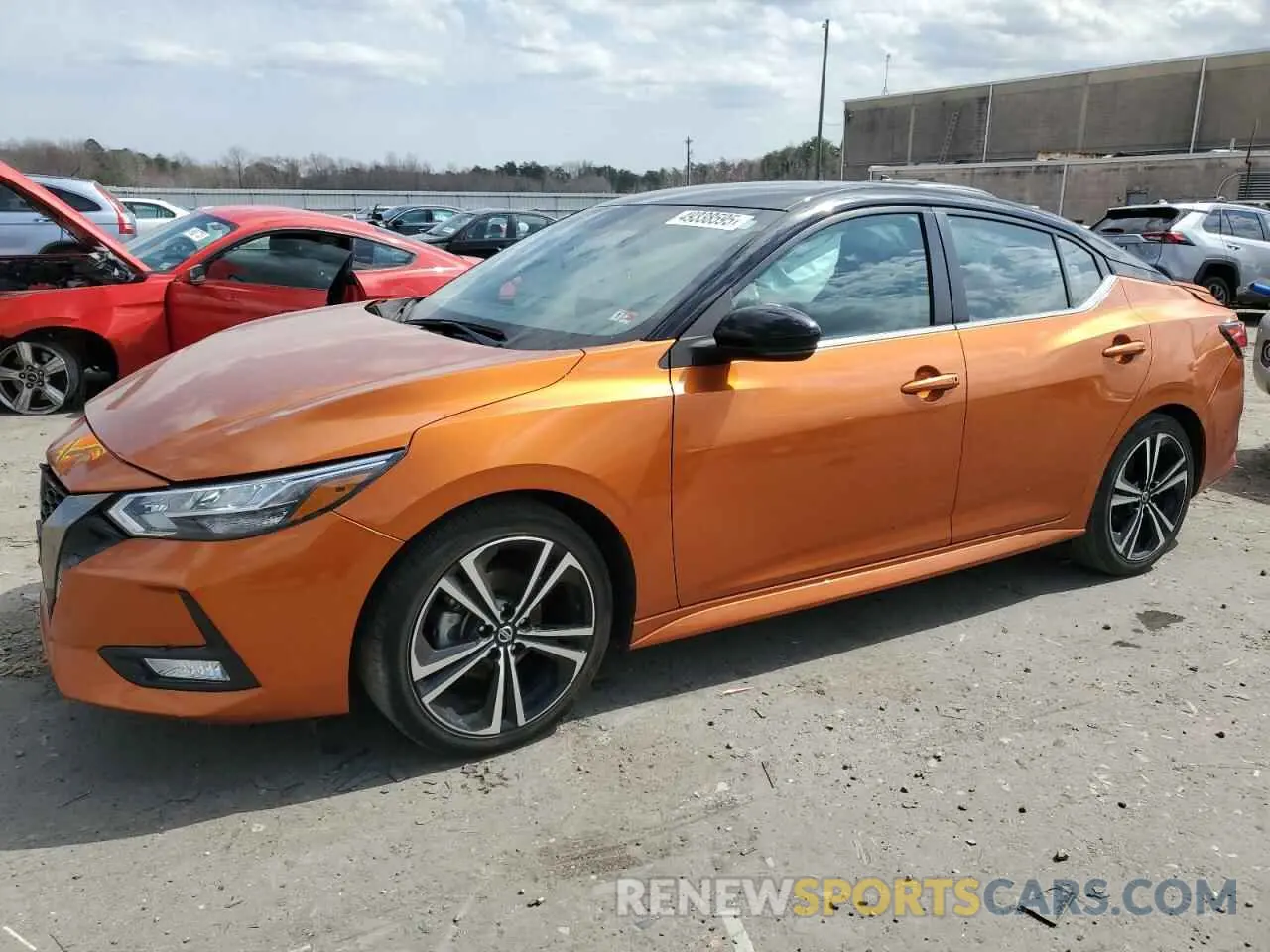 1 fotografías del automóvil dañado 3N1AB8DV3NY314566 NISSAN SENTRA 2022