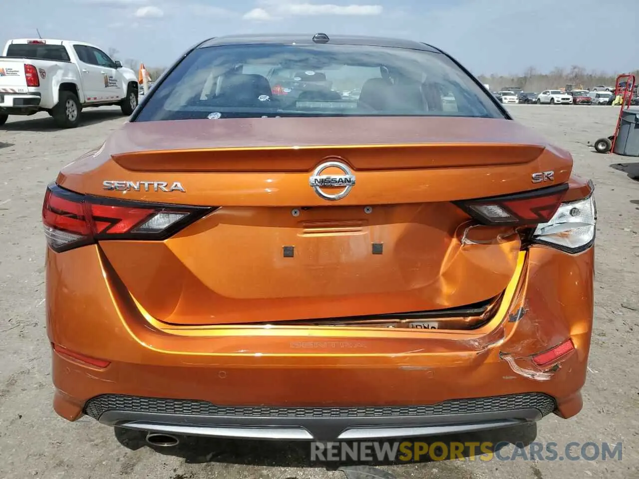 6 fotografías del automóvil dañado 3N1AB8DV3NY314566 NISSAN SENTRA 2022
