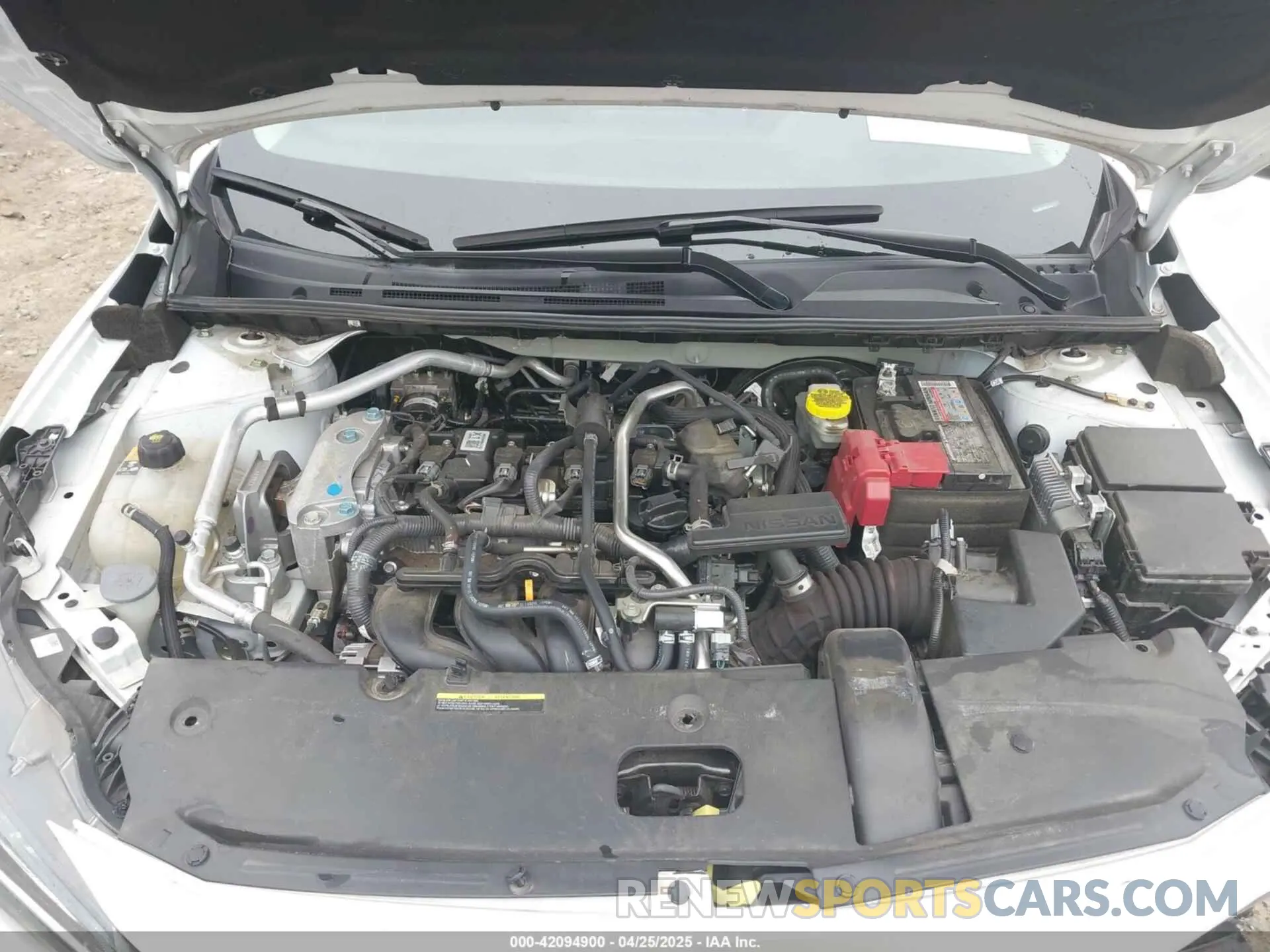 10 fotografías del automóvil dañado 3N1AB8DV3NY316110 NISSAN SENTRA 2022