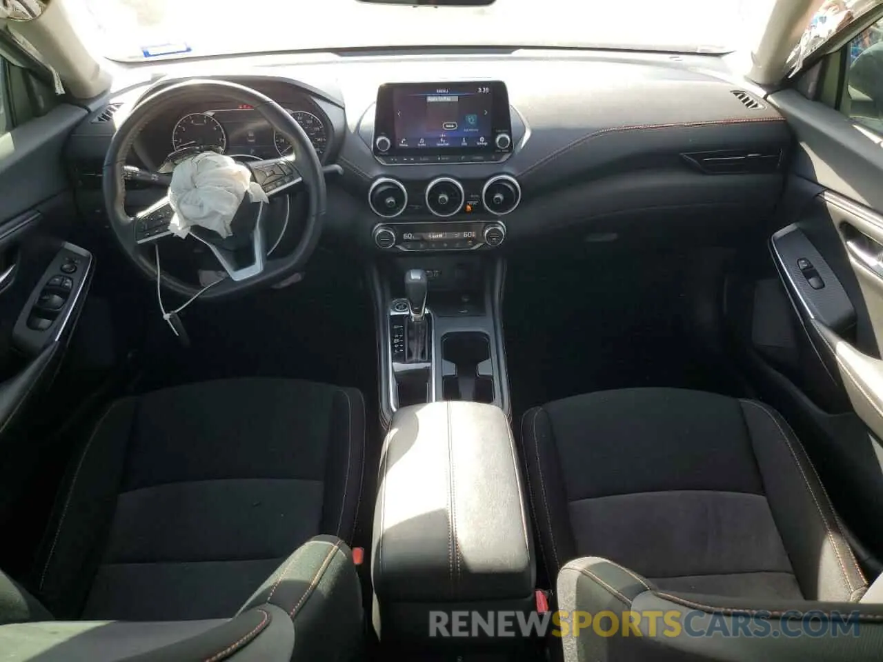 8 fotografías del automóvil dañado 3N1AB8DV4NY233785 NISSAN SENTRA 2022