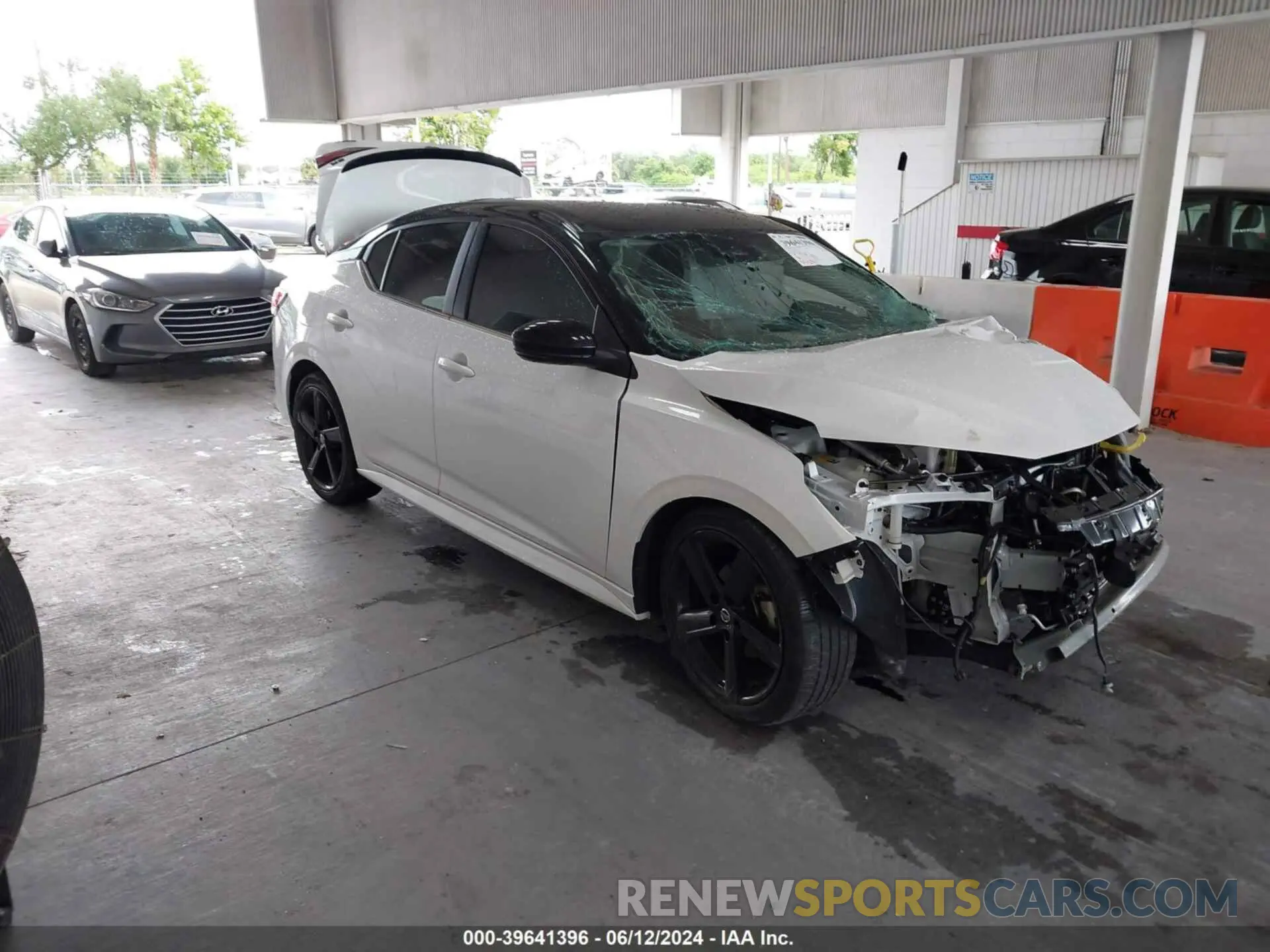 1 fotografías del automóvil dañado 3N1AB8DV4NY287460 NISSAN SENTRA 2022