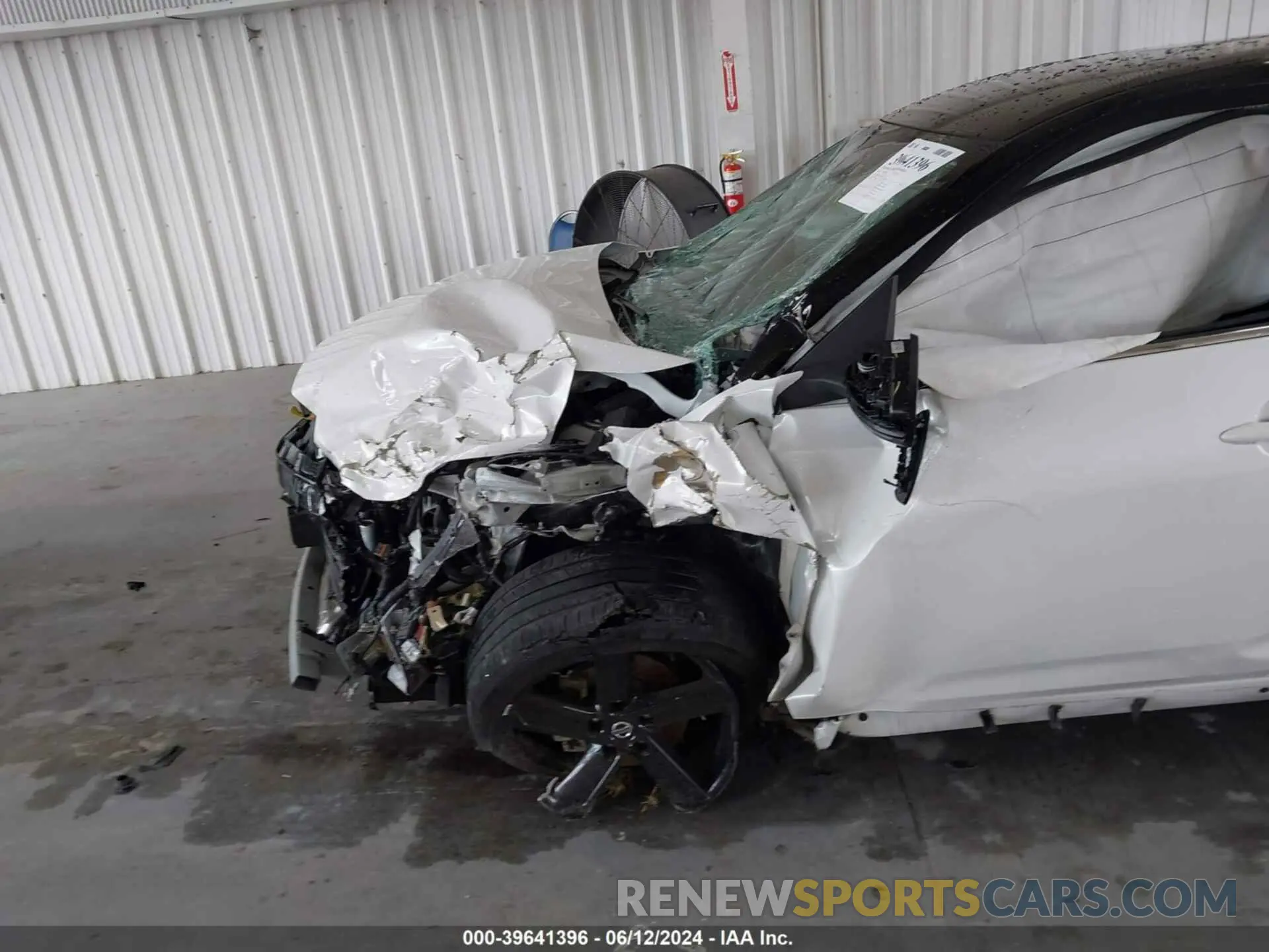 6 fotografías del automóvil dañado 3N1AB8DV4NY287460 NISSAN SENTRA 2022