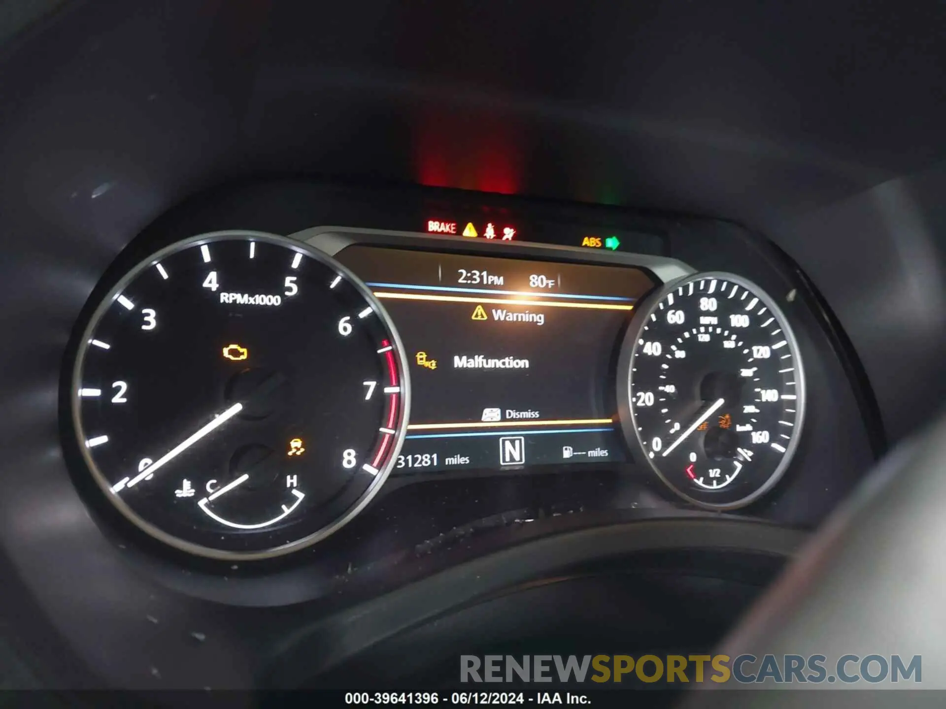 7 fotografías del automóvil dañado 3N1AB8DV4NY287460 NISSAN SENTRA 2022