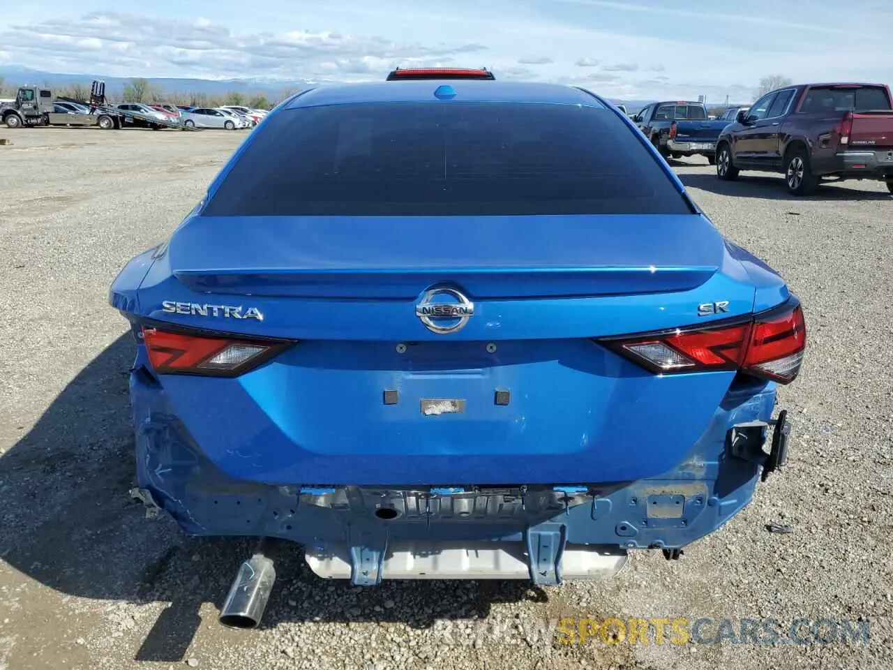 6 fotografías del automóvil dañado 3N1AB8DV4NY294876 NISSAN SENTRA 2022