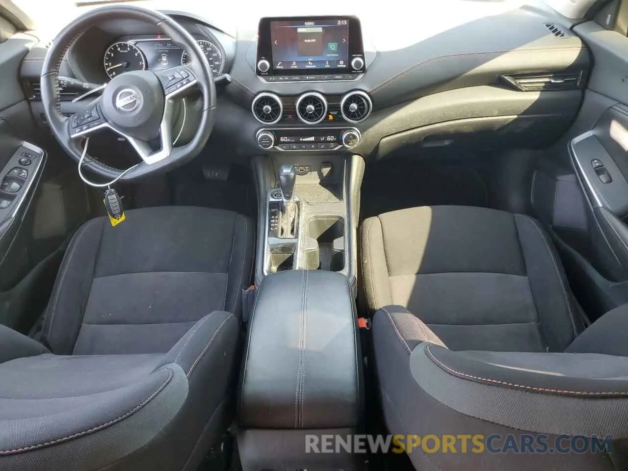 8 fotografías del automóvil dañado 3N1AB8DV4NY294876 NISSAN SENTRA 2022