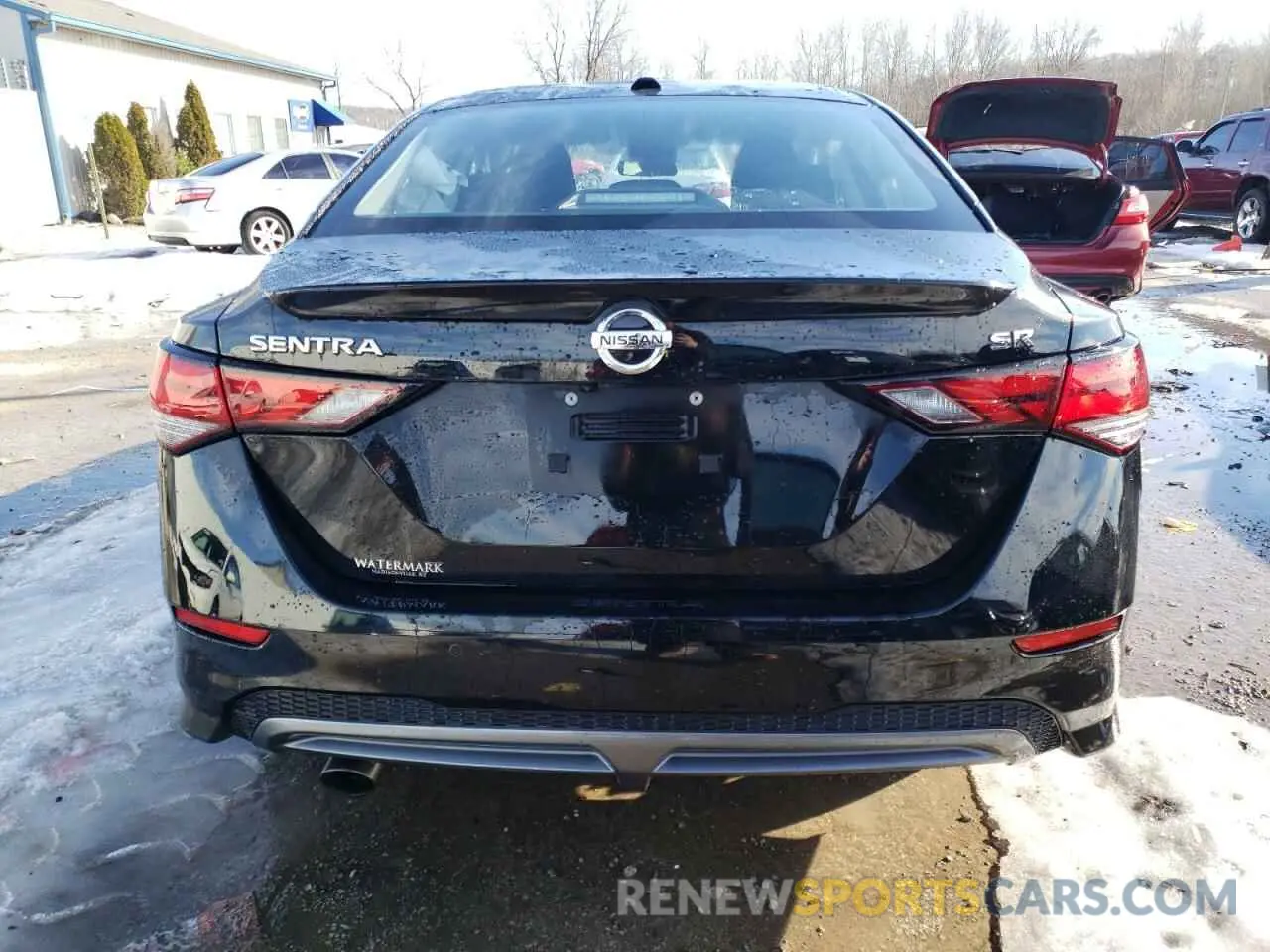 6 fotografías del automóvil dañado 3N1AB8DV4NY320893 NISSAN SENTRA 2022